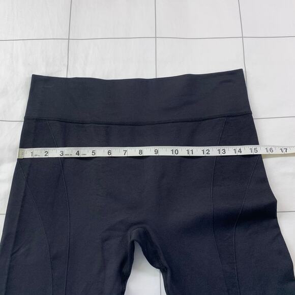 Zyia Leggings Womens Large Black Gray Ombré Seamless Stretch High Rise Athletic - Picture 7 of 9